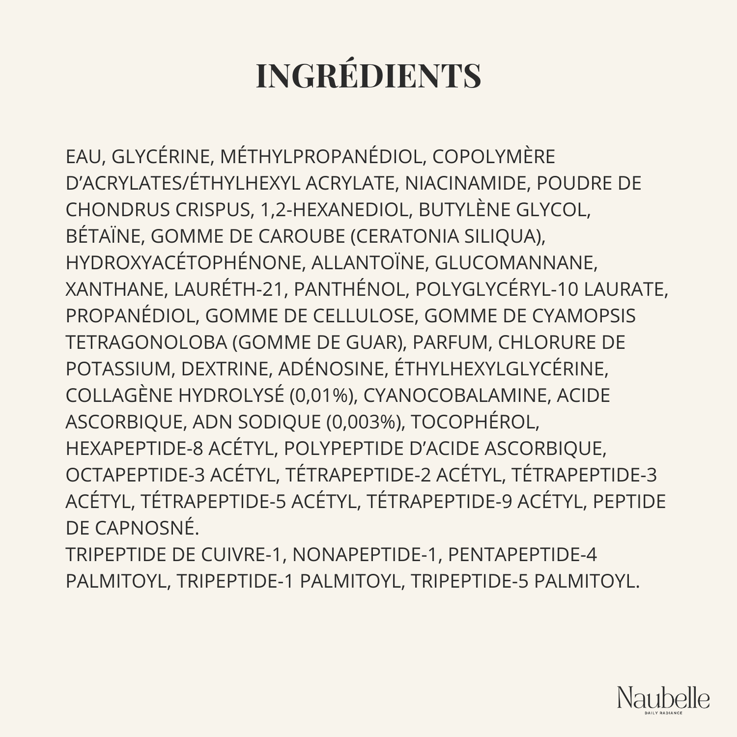 PDRN et collagène fermeté visage