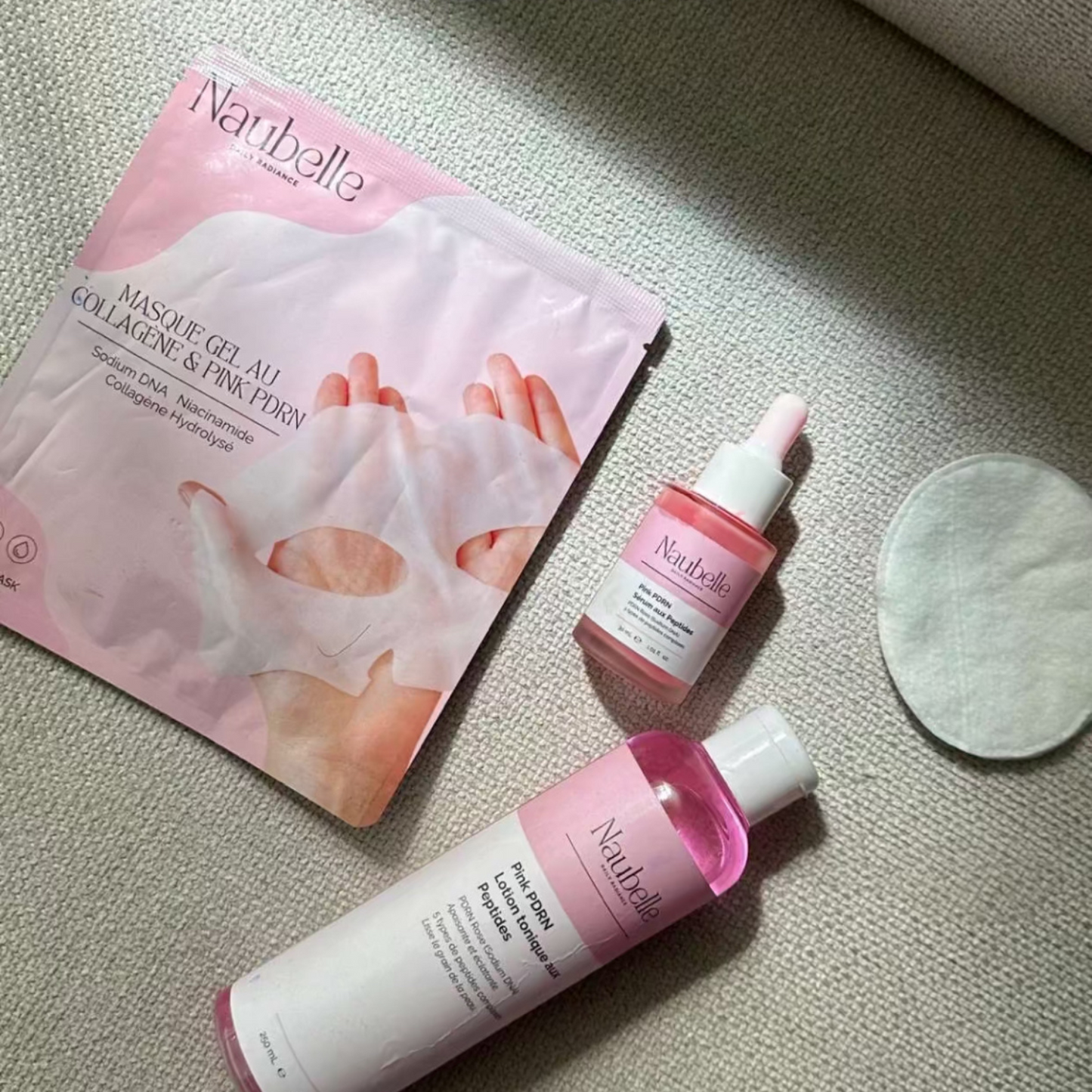 Routine visage anti-âge PDRN collagène