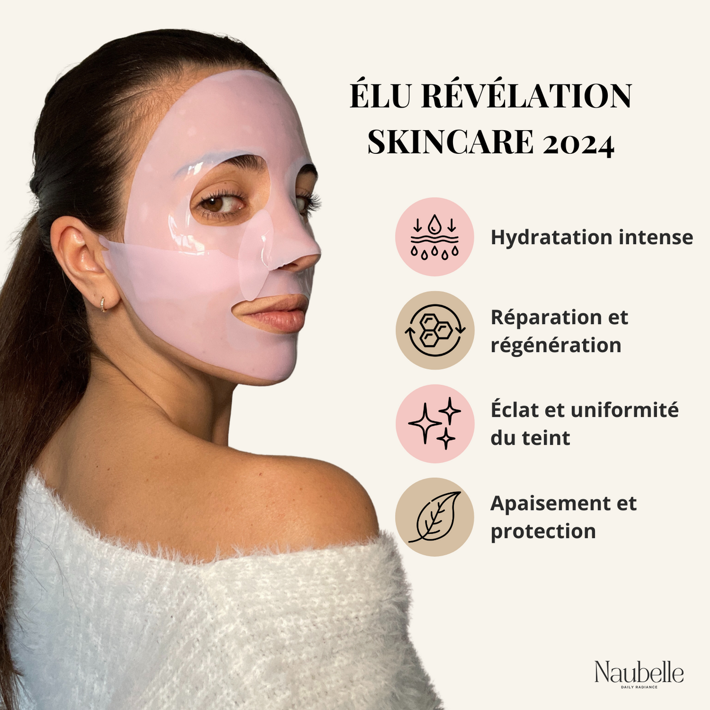 Masque raffermissant collagène et PDRN