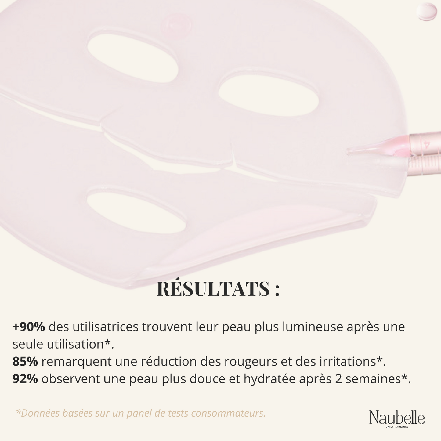 Masque nourrissant PDRN et collagène