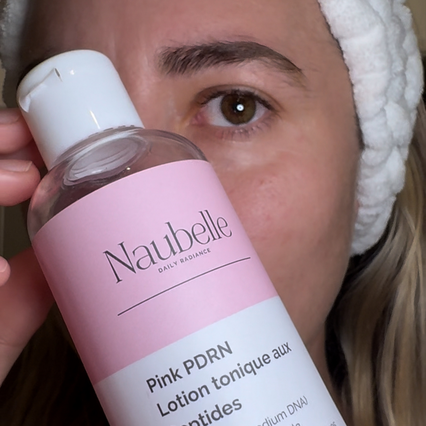 Soin tonique anti-âge peptides visage