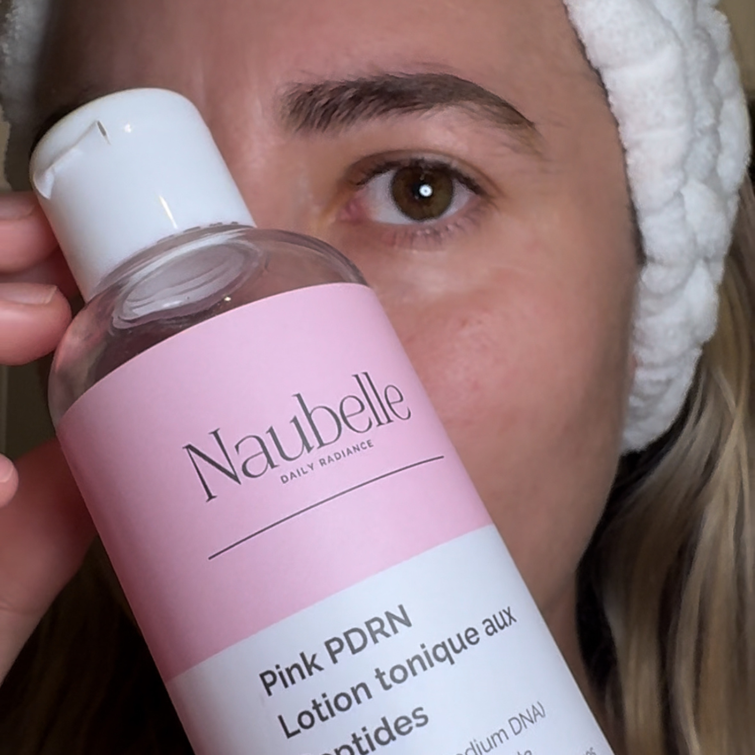 Soin tonique anti-âge peptides visage