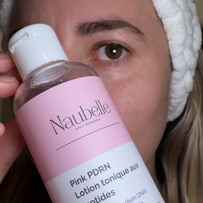 Soin tonique anti-âge peptides visage
