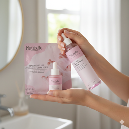 Soin complet (4 masques, Sérum & Lotion tonique) - au PDRN et collagène