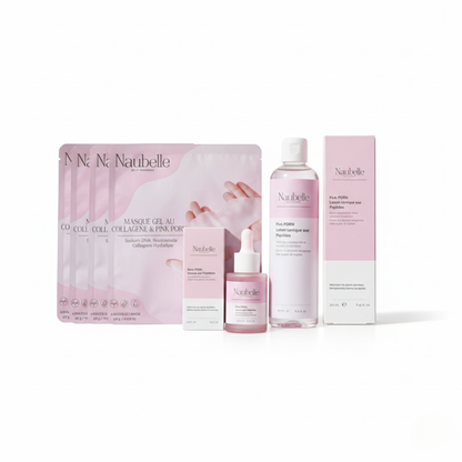 Soin complet (4 masques, Sérum & Lotion tonique) - au PDRN et collagène
