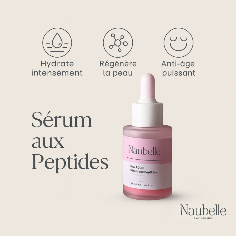 bienfaits sérum peptides anti-âge