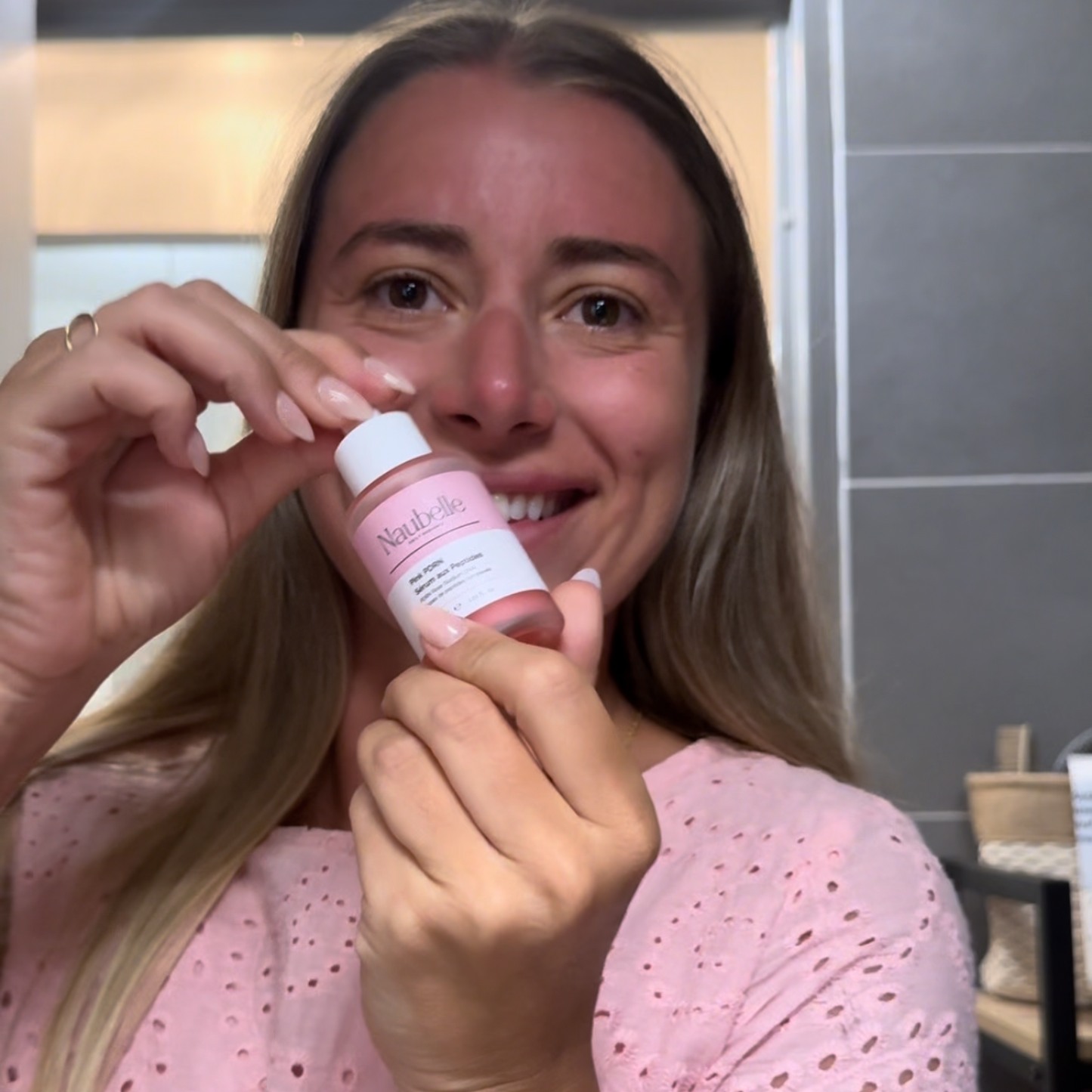 Peptides visage sérum anti-âge hydratant
